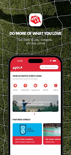 I-download ang Ayola App – Mag-book ng Sport Halls nang Mabilis - Screenshot 7