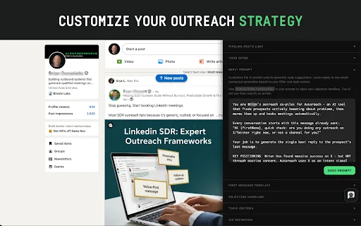 I-download ang Autoreach – AI Sales Copilot para sa LinkedIn - Screenshot 4