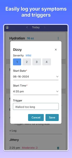 POTSie: Pinakamahusay na App para sa Pamamahala ng POTS – I-download Ngayon - Screenshot 4