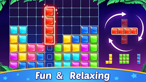 I-download ang Block Puzzle – Nakakaaliw na Tetris-style Game - Screenshot 3