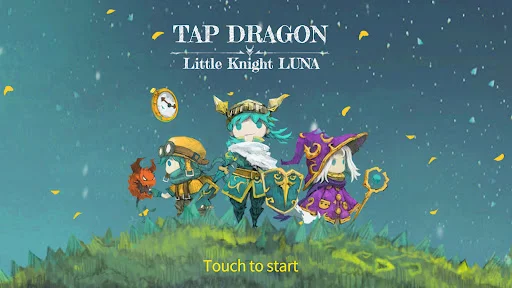 I-download ang Tap Dragon: Little Knight Luna – Idle RPG Free - Screenshot 1