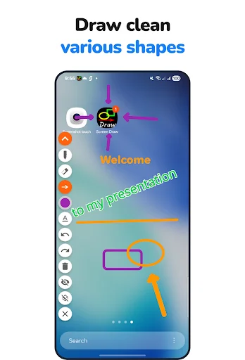 I-download ang Draw anywhere on Screen AZDraw – Magsulat sa Screen - Screenshot 2