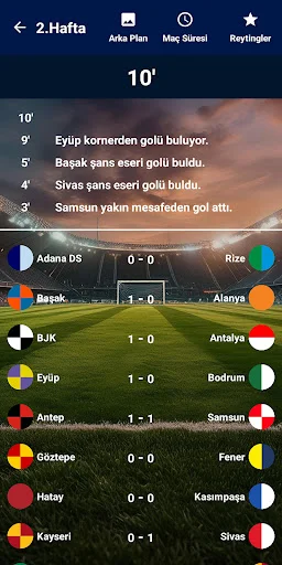 I-download ang Türkiye Süper Lig Simülasyon – Hulaan ang Kampeon - Screenshot 4