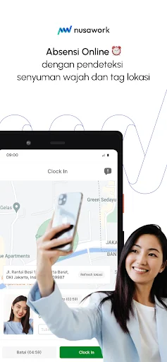 I-download ang Nusawork App – Ang Pinakamahusay na HRIS Solution - Screenshot 3