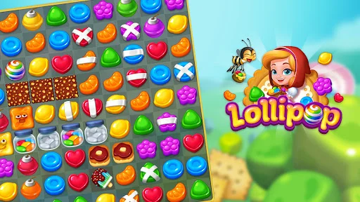I-download ang Lollipop: Sweet Taste Match 3 – Libreng Puzzle Game - Screenshot 19