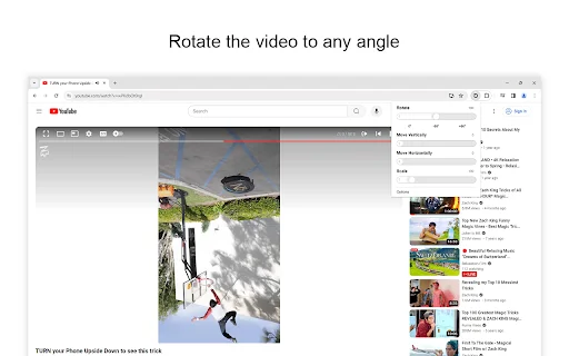 I-rotate ang Video Gamit ang Rotate That Video Player – Libre - Screenshot 3