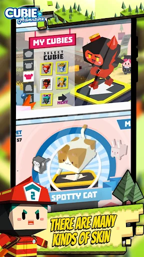 I-download ang Cubie Adventure World – Masayang Running Game - Screenshot 5