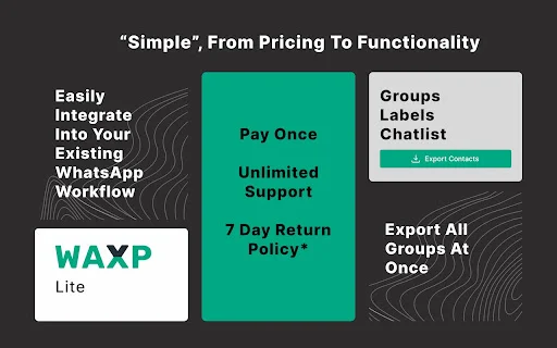 WAXP: I-export ang WhatsApp Contacts sa Excel | Mabilis at Madali - Screenshot 3