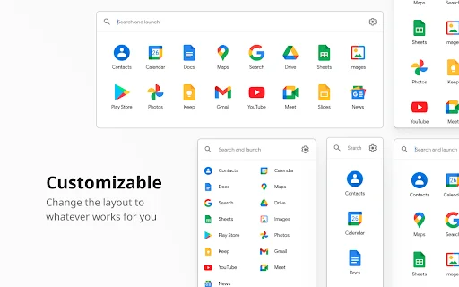 Shortcuts for Google™: Mabilis na Access sa Lahat ng Apps - Screenshot 3