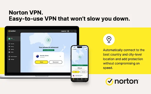 Norton VPN na may Ad Blocker: Secure at Mabilis na Browsing - Screenshot 1