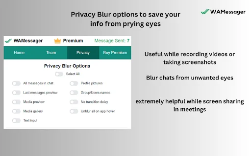 WA Bulk Message Sender – I-automate ang Iyong Marketing sa WhatsApp - Screenshot 3