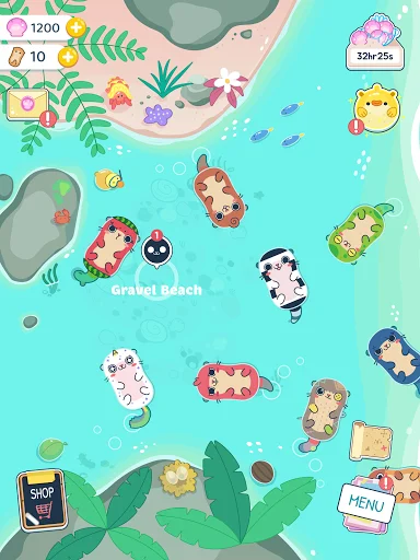 Otter Ocean – Treasure Hunt: Kolektahin ang Cute na Otters! - Screenshot 21
