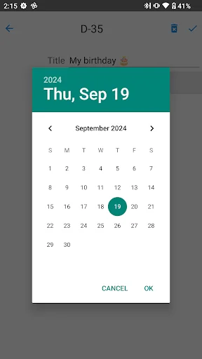 I-download ang D-Day List – Anniversary at Event Counter App - Screenshot 2