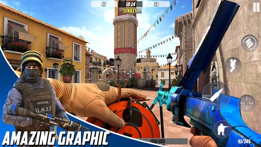 Download Hazmob: FPS Gun Shooting Games – Pinakamahusay na FPS - Screenshot 11