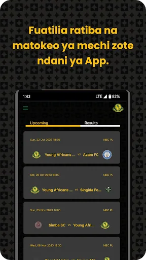 I-download ang Yanga SC App – Opisyal na App para sa mga Fans - Screenshot 3