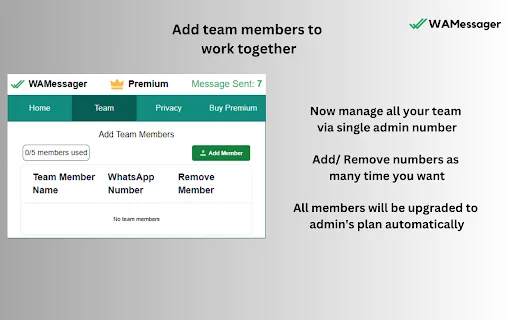 WA Bulk Message Sender – I-automate ang Iyong Marketing sa WhatsApp - Screenshot 4
