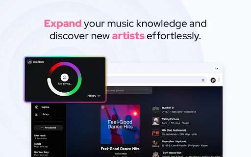 Music Identifier: Tukuyin ang Anumang Kanta Mula sa Browser nang Libre - Screenshot 3