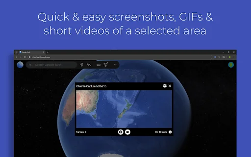 Chrome Capture: Pinakamahusay na Screenshot at GIF Tool - Screenshot 1