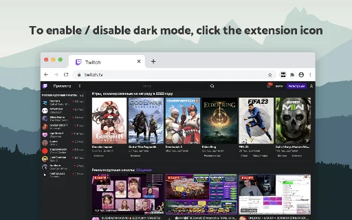 Dark Mode para sa Chrome – I-download ang Pinakamahusay na Dark Theme - Screenshot 2