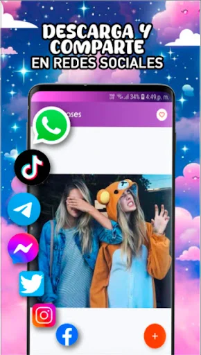 I-download ang Frases de Mejores Amigas – Mga Quote Para sa Bestie - Screenshot 14